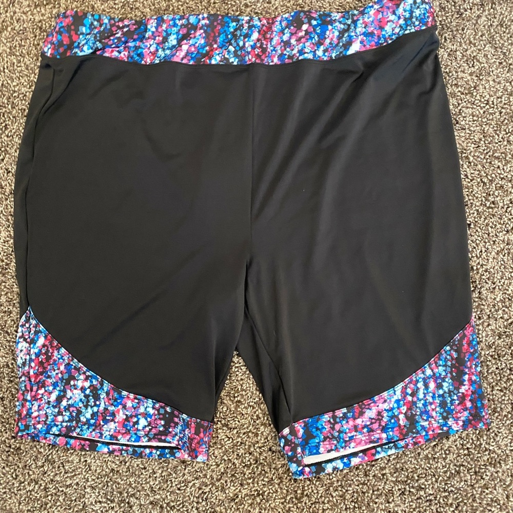 Plus size swim shorts